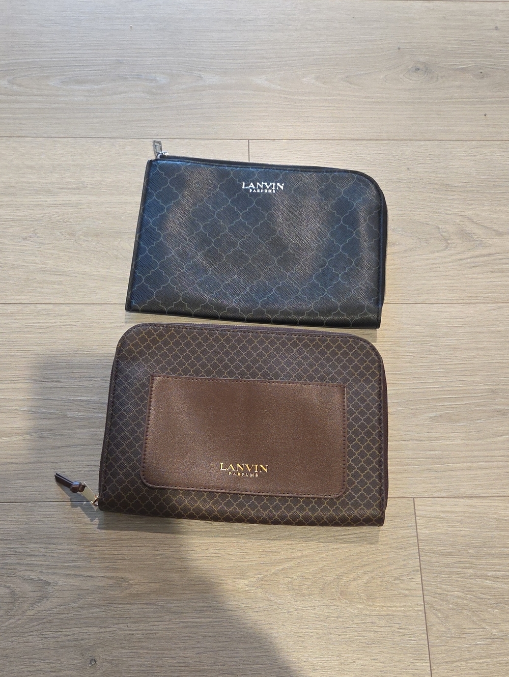 Set Of 2 Lanvin Parfumes Bags